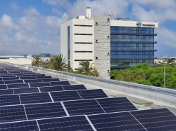 Instalación de placas fotovoltaicas en Mercabarna