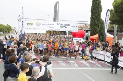 The starting line of the 1st Cursa Mercabarna