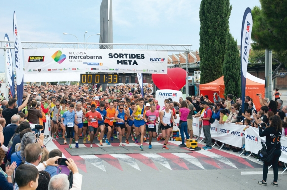 Corredors de la Cursa Mercabarna 2016
