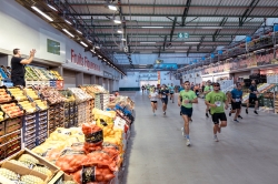 Runners de la passada edició de la Cursa Mercabarna