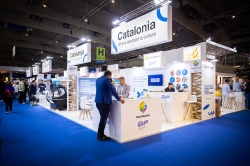 Stand de Mercabarna en la feria Seafood