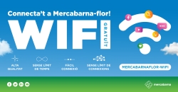 Nueva red wifi de Mercabarna-flor