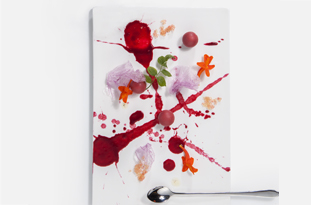 Cireres liquides amb violetes i lligabosc - UMA Iker Erauzkin Mercabarna