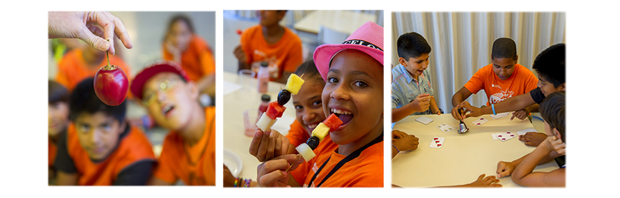 Campus d'estiu 5 al dia amb fruites i hortalisses a Mercabarna